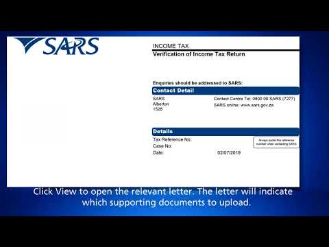 SARS eFiling - How to Submit Documents