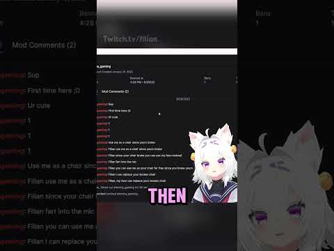 vtuber reacts to a unban request  #vtuber #filian #vtuberclips #bestoffilian #envtuber #filianvtuber