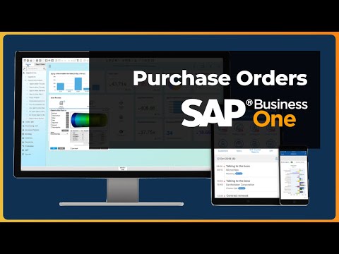 Create Purchase Orders | Examples and How-To | SAP Business One