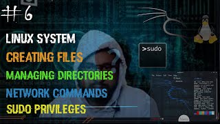 #Ep_6  Linux system |  Network Commands |  Sudo Privilege |  MalluHacker