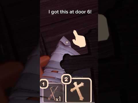 I found a crucifix at door 6! #roblox #robloxdoors #doorscrucifix