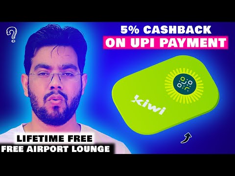 Kiwi Neon Yes Bank Rupay Credit Card: 5% CashBack On UPI - LifeTime Free