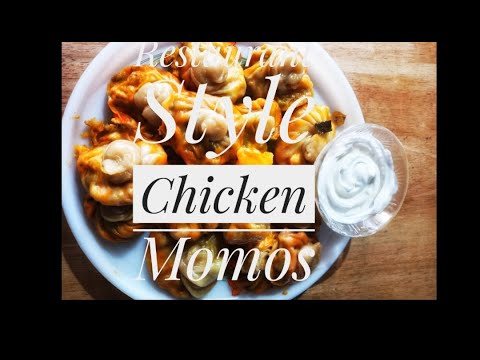 Tasty Restaurant Style Chicken Momos Recipe😋{Full Recipe}