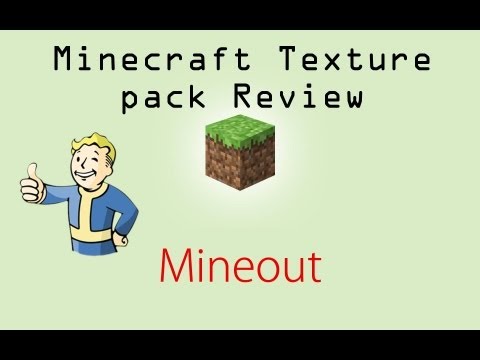 Minecraft Texture Pack Review part 32 - Mineout ( fallout texture pack )