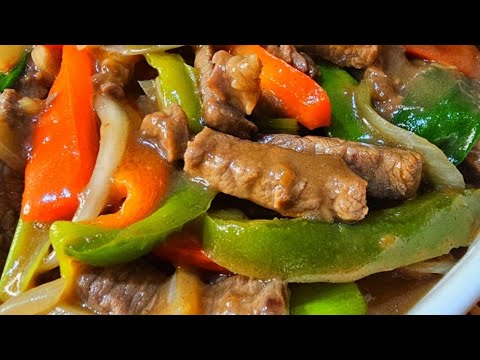 Stir-Fried Pepper Steak