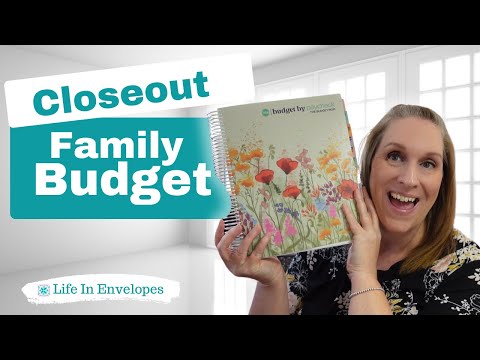 December Budget Closeout  / The Budget Mom / Budget By Check Workbook #lowincome #divorce