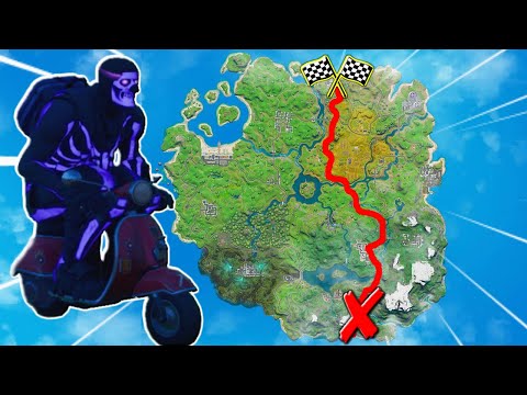 I SCOOTED Across The WHOLE Map (INSANE)! - Fortnite Battle Royale