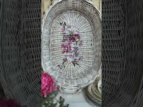 Up-cycling a Thrift Store Basket using a Redesign with Prima Transfer and Wise Owl paint