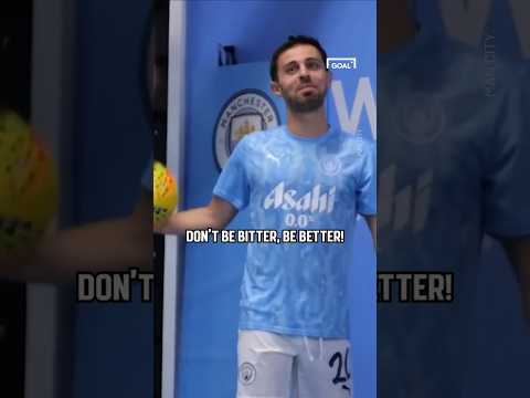 Bernardo Silva ROASTS Man City team-mates in head tennis game 🤣 #shorts #football #soccer