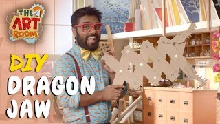 The Art Room Dragon Jaws Cardboard Crafts Easy & Fun Crafts for Kids