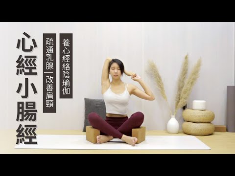 【心經&小腸經 經絡瑜伽】養心瑜伽 | 心悸、失眠 | 改善肩部僵硬 | 疏通乳腺 | 消化不良 | Heart & Small Intestine Meridian Yoga | Yin Yoga