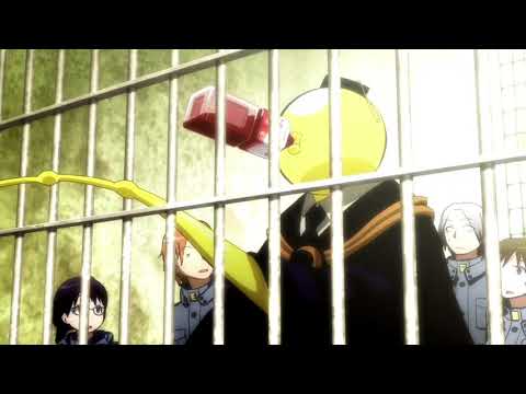 Karasuma Kicks The Reaper in the Balls | Assassination Classroom