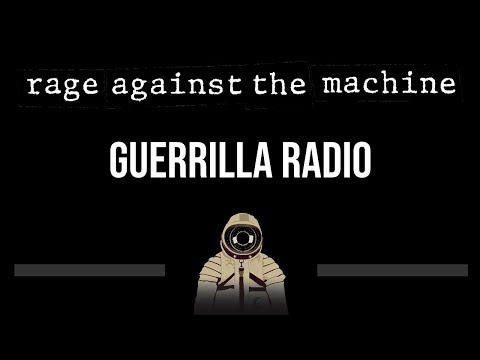 Rage Against The Machine • Guerrilla Radio (CC) (Upgraded Video) 🎤 [Karaoke] [Instrumental Lyrics]