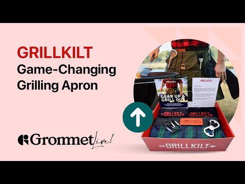 This Kilt Will Help You Grill In Style with GRILLKILT Grilling Apron | Grommet Live