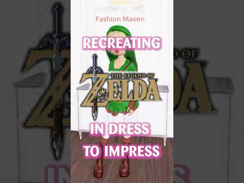 The Legend of Zelda inspired outfits DRESS TO IMPRESS #roblox #dresstoimpress #edit #viral #shorts