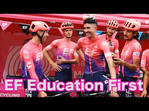 【EF Education First】レース後の選手たち