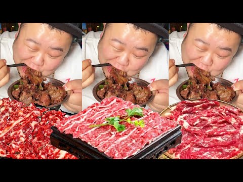 [Big Stomach King Challenge] Challenge to spend 1000 yuan to buy 17 kilograms of meat for barbecue!