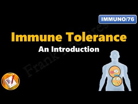 Immune tolerance  -  An introduction (FL-Immuno/76)