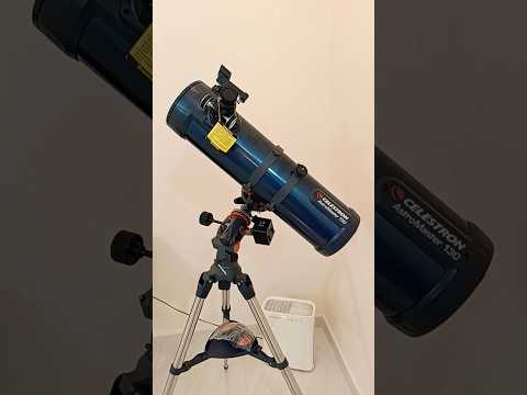 Celestron AstroMaster 130EQ MD motor drive Telescope unboxing #celestron #astromaster #telescope