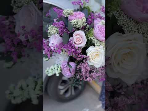 "Отличные шины для вашей машины"🌹- стабилизированный букет #florist