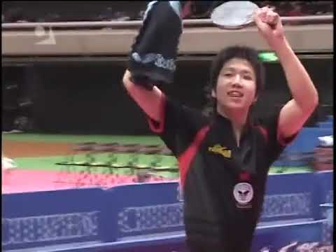 水谷隼17歳 初優勝 全日本卓球選手権2006 男子決勝 vs 吉田海偉 最終ゲーム