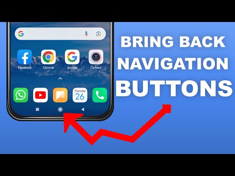 How to Bring Back the Home Back Button on Android Phone - Bring Back Navigation Buttons