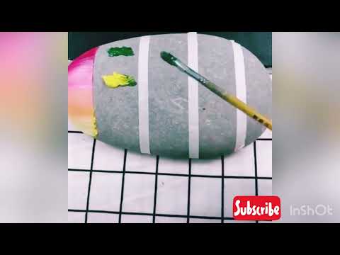 Pebble Painting Art Ideas | Best Easy Cute Stone Art Designs | Urooj khan Vlogs 27jp