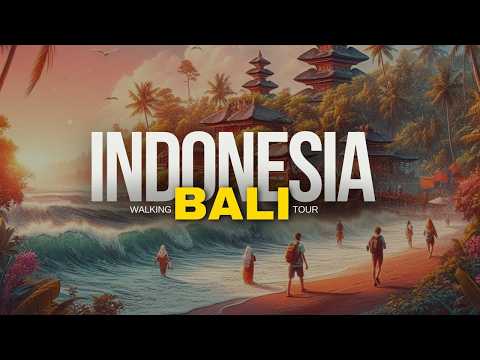 Travel BALI - The Last Paradise 🇮🇩 Indonesia WALKING Tour 2024 Ubud Uluwatu Canggu and more