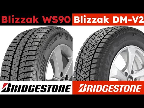 Bridgestone Blizzak WS90 vs DM-V2