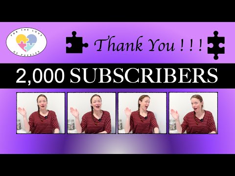 2000 SUBSCRIBERS!!! THANK YOU!!!