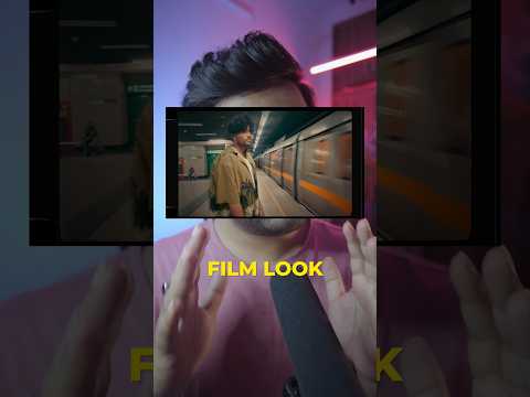 create film look on your phone #filmmaking #colorgrading #filmmaker #cinematicvideo