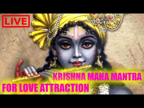 HARE KRISHNA MAHA MANTRA FOR LOVE - Live Now 🔴 हरे कृष्णा हरे राम