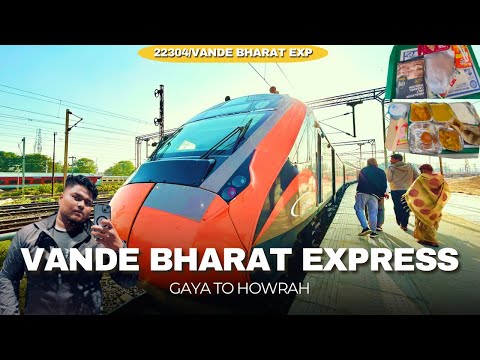 Gaya to Howrah Vande Bharat Express / 22304 Vande Bharat Exp /￼ Honest Food Review ￼/ #sankivlogger