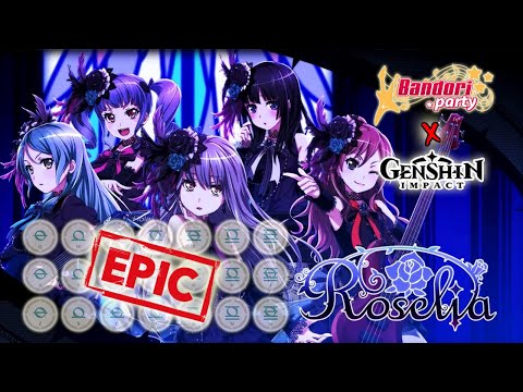 "Senkou" 閃光 (FLASHLIGHT) by Roselia x Eve | EPIC Genshin Impact Lyre Cover 🔥 [Bandori x Genshin]