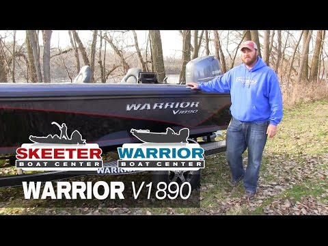 New Warrior V1890 Tiller Walk Around - Skeeter Boat Center - Ramsey, MN & Chippewa Falls, WI