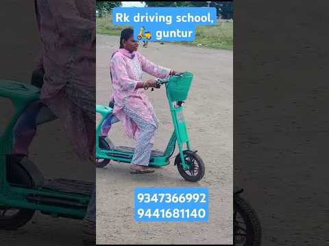 Two wheeler training classes#youtubeshort #guntur