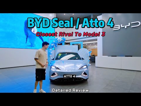 BYD Seal (Atto 4) - Closest Rival To The Tesla Model 3 Ever | Detailed Review Of BYD Atto 4