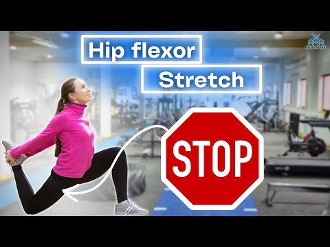 The BEST Way To Stretch The Hip Flexors!