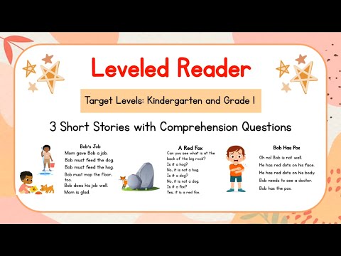 CVC Reading | Stories with CVC Words | Short Vowel O | Leveled Reader 15 | Reading Comprehension