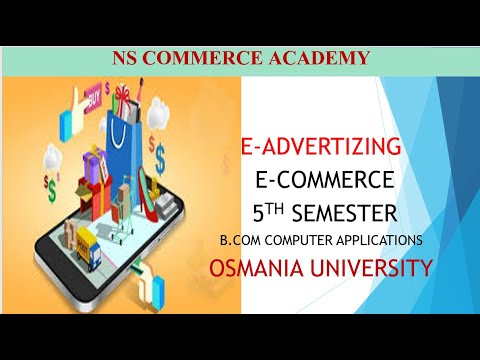 E ADVERTIZING-E-COMMERCE-5THSEMESTER-B.COM COMPUTER APPLICATIONS