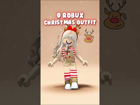 0 ROBUX CHRISTMAS OUTFIT🎄 #roblox #lanah #lanahyt