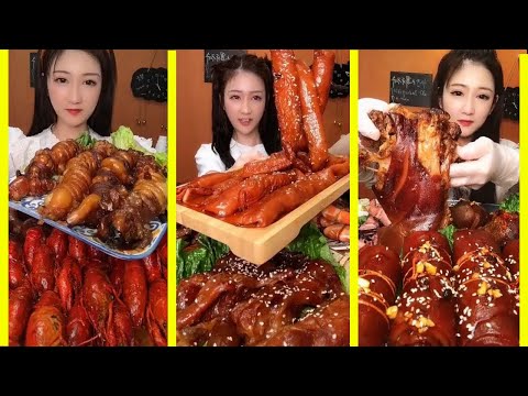 다양한 비계 고기 먹방 양고기 돼지고기 족발 | Various food eating show | Ep24