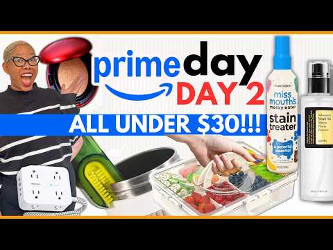 30 Amazon Prime Big Deal Day 2 Deals Under $30!