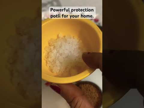 Powerful protection potli for your home.    #protection #remedy #powerful #home #negativity