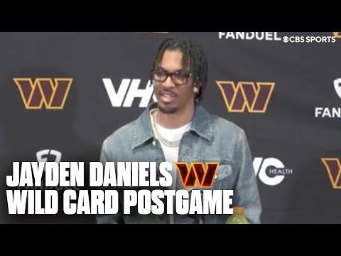 Jayden Daniels says he doesn't think he smiled after Zane Gonzalez's 'doink' FG 😂 | Press Conference