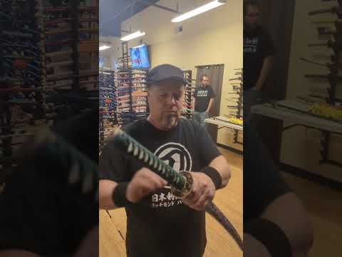 RVA Katana is live cutting with Chinese swords