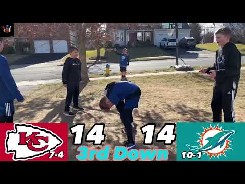 2022-23 Winter Season Game 18 Chiefs (7-5) @ (10-1) Dolphins