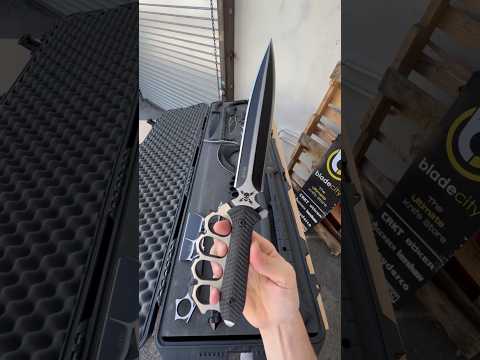 The Perfect BLACK Trench Knife! #shortsviral