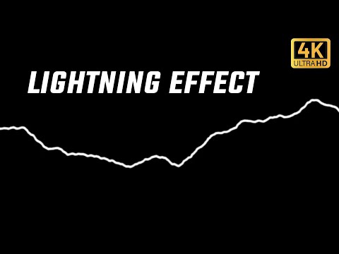 Fast Lightning Effect for Video Editing | Ultra HD