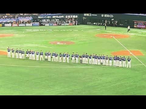 西武ライオンズ先制された試合は全敗を阻止する初勝利&選手の一礼